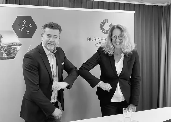 Christine Bjärkby in a business context